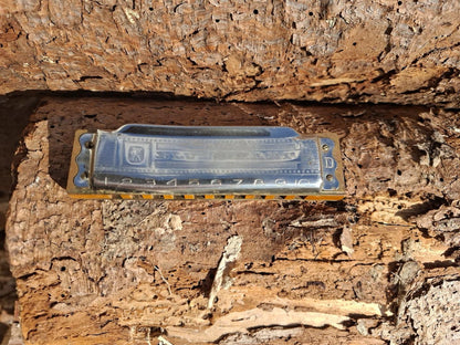 Hohner Blues Harp Detailansicht zehn Tonkanäle