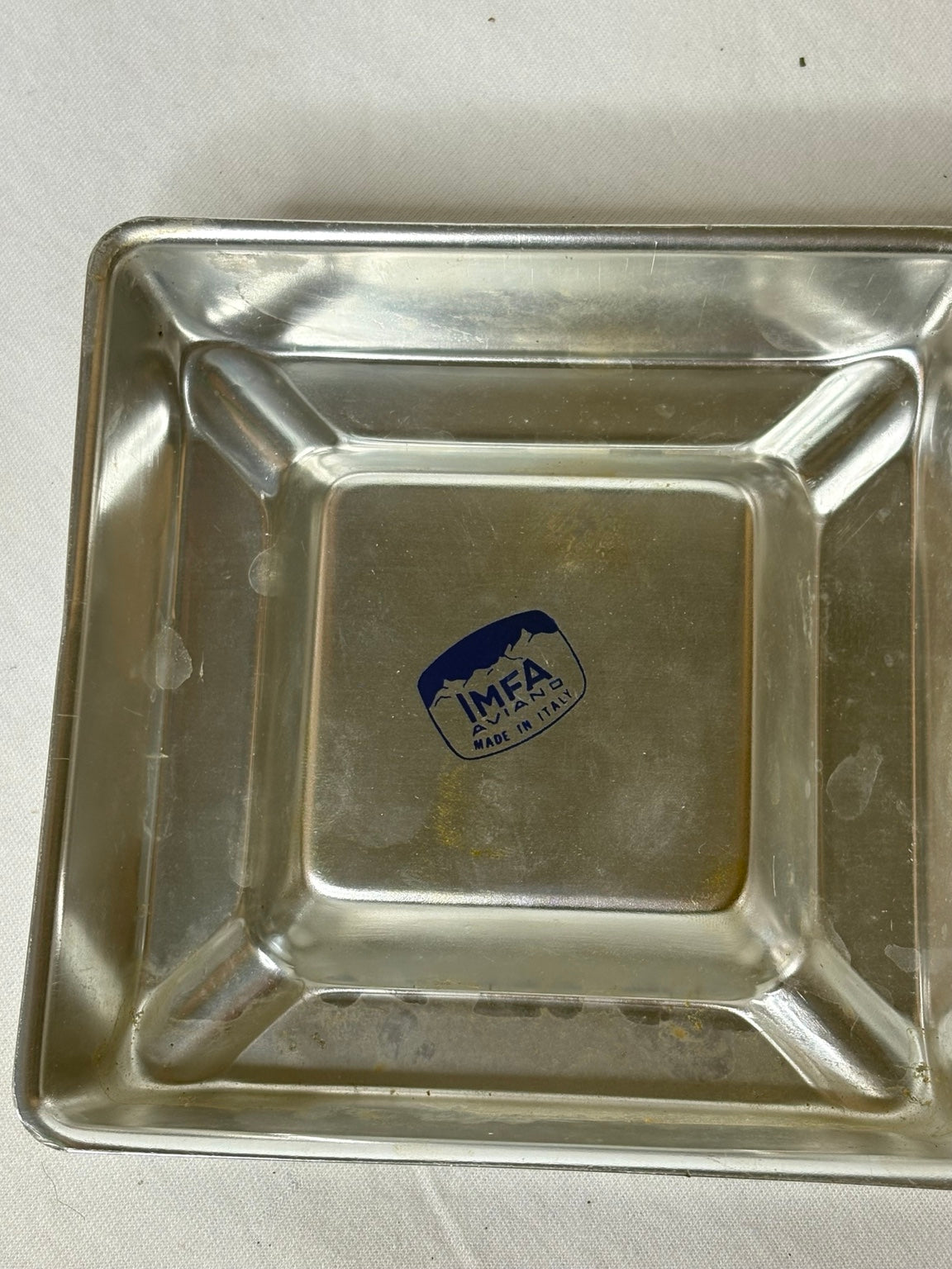 Vintage Rabarbaro Bergia Werbe-Aschenbecher – IMEA Milano – Made in Italy - Artikelbild von Fummel & Gedöns Secondhand-Store