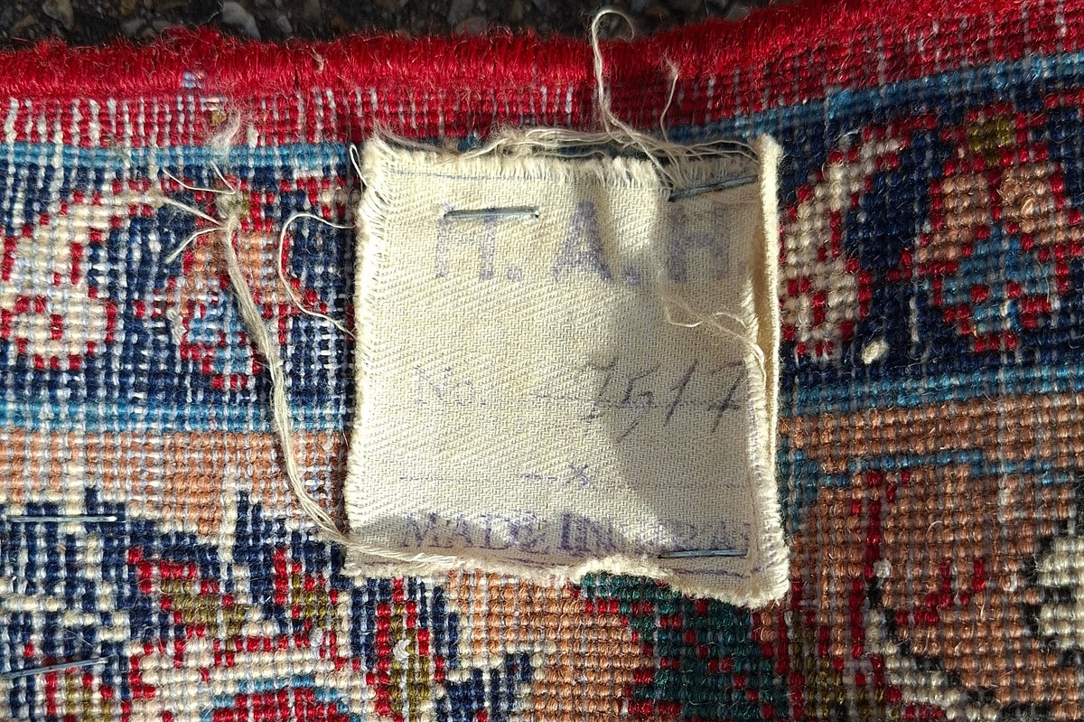 Handgeknüpfter Perserteppich Isfahan-Stil – Iran – 100 × 166 cm - Artikelbild von Fummel & Gedöns Secondhand-Store