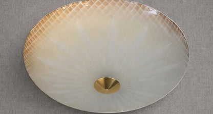 Italienische Mid-Century Deckenleuchte Tellerleuchte - Space Age