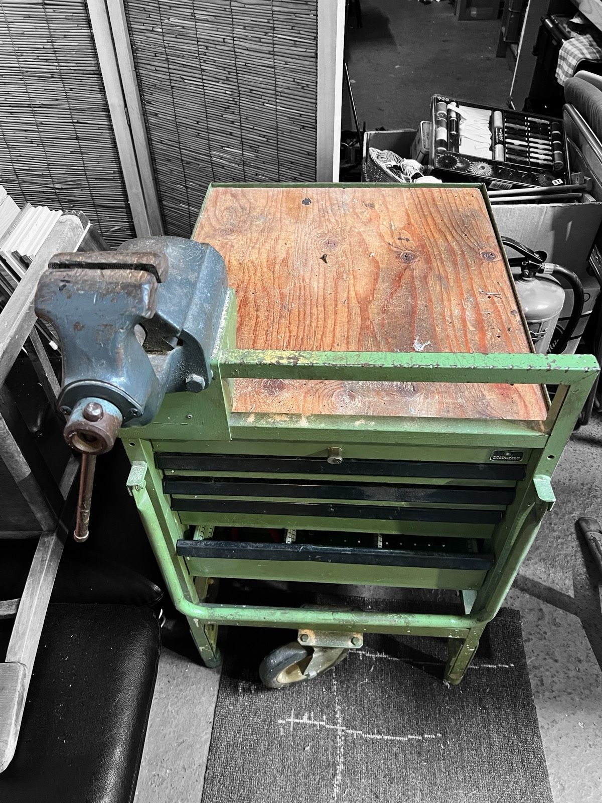 Industrie-Werkzeugwagen von Hahn &amp; Kolb - Artikelbild von Fummel & Gedöns Secondhand-Store