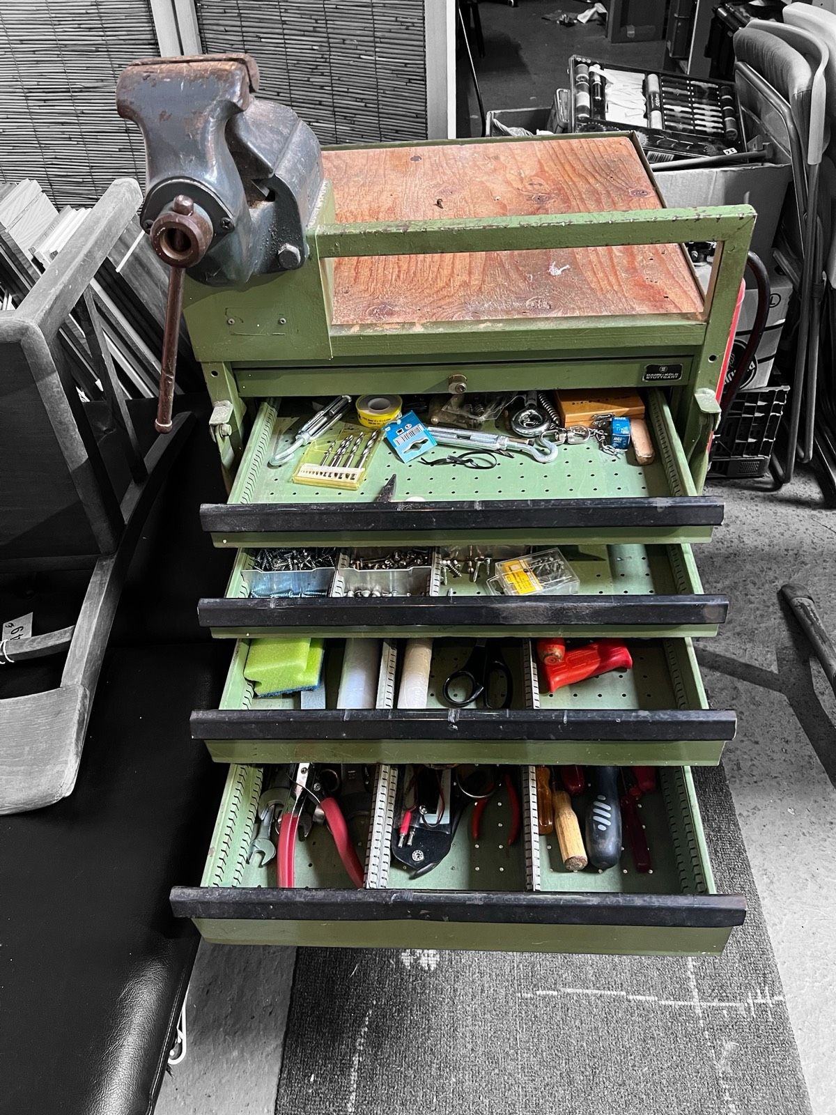 Industrie-Werkzeugwagen von Hahn &amp; Kolb - Artikelbild von Fummel & Gedöns Secondhand-Store