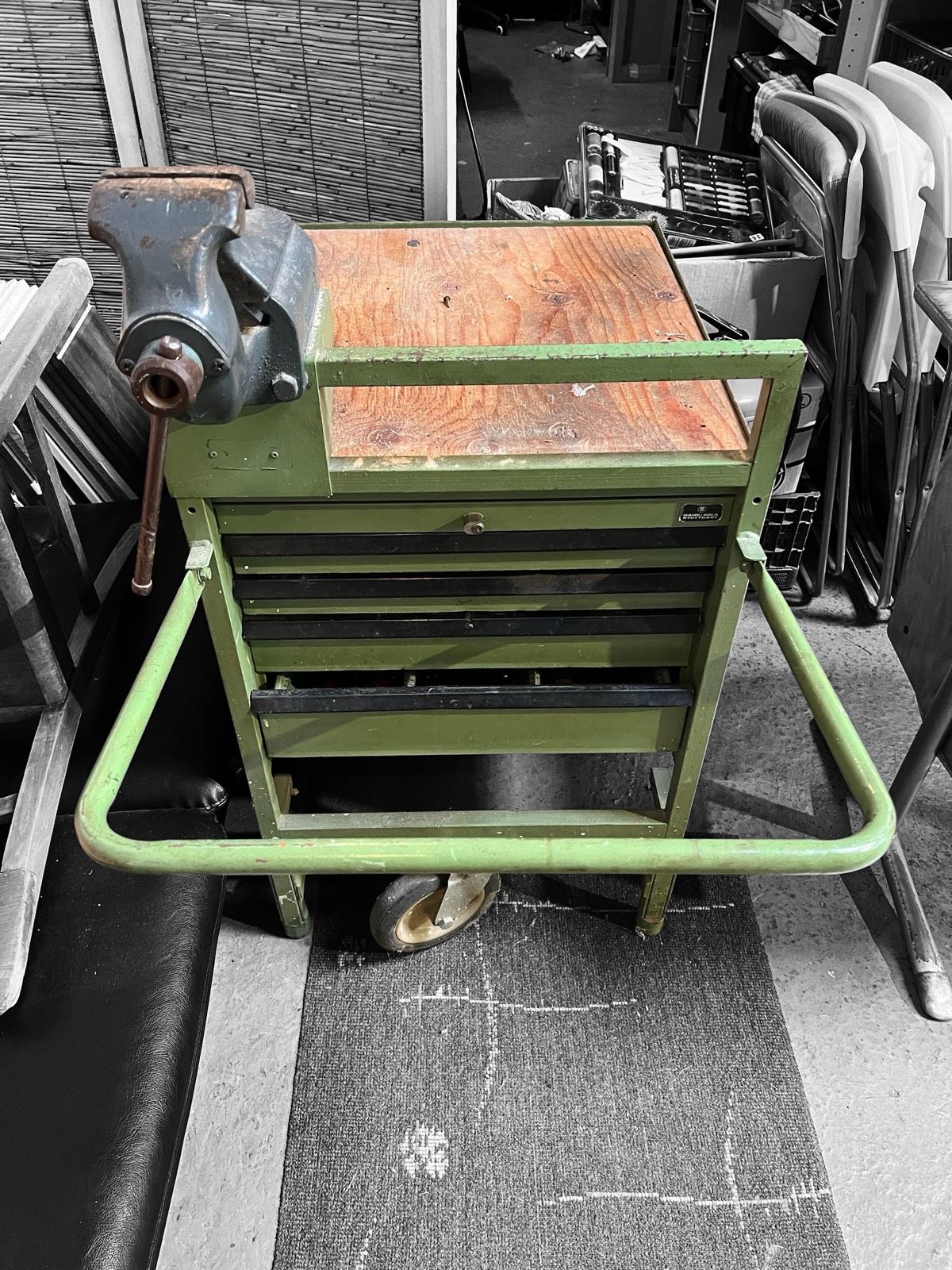 Industrie-Werkzeugwagen von Hahn &amp; Kolb - Artikelbild von Fummel & Gedöns Secondhand-Store