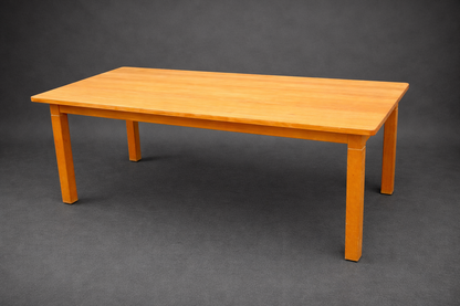 Massivholztisch aus Buche - 200x94 cm - verlängerbar bis 288 cm