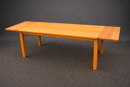 Massivholztisch aus Buche - 200x94 cm - verlängerbar bis 288 cm