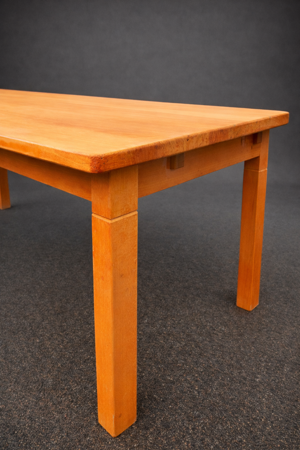 Massivholztisch aus Buche - 200x94 cm - verlängerbar bis 288 cm