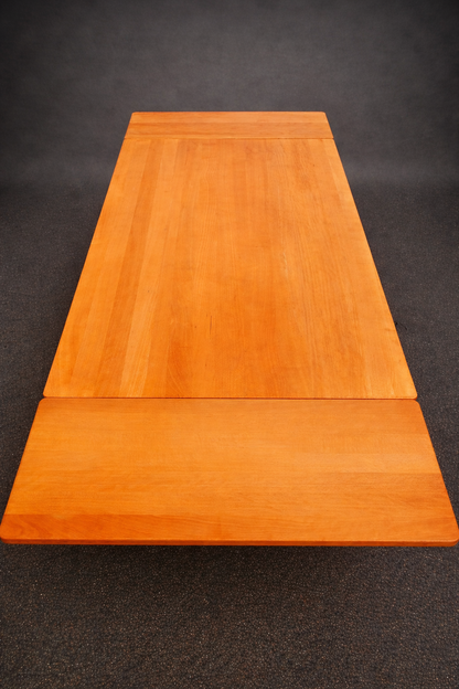 Massivholztisch aus Buche - 200x94 cm - verlängerbar bis 288 cm